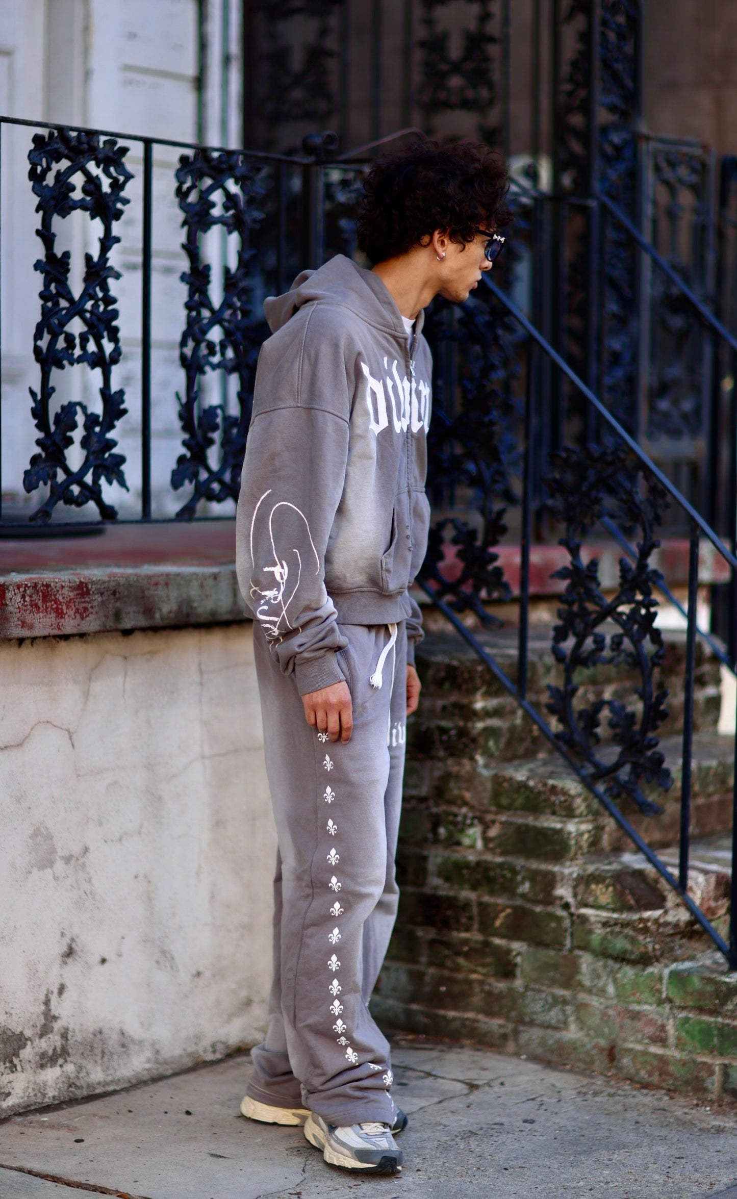 Divine Zip Up - GREY