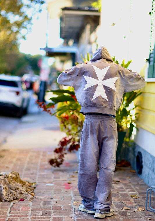 Divine Zip Up - GREY